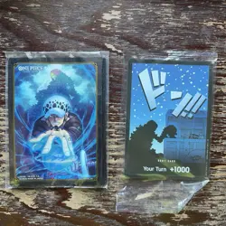 One Piece DF03 Devil Fruit Collection Vol 3 Sealed Promo Don Card & Sleeves Only - Image 1
