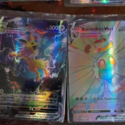 Pokemon TCG VMAX Holo 10 Card Lot Rayquaza Sylveon Cinderace Morpeko Duraludon - Image 4