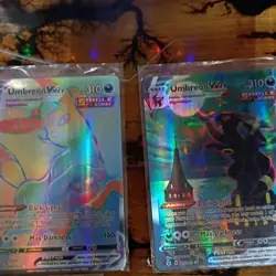 Pokemon TCG VMAX Holo 10 Card Lot Rayquaza Sylveon Cinderace Morpeko Duraludon - Image 5