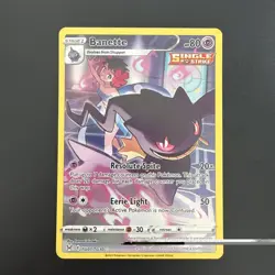 Pokemon TCG Card Banette Lost Origin Trainer Gallery TG07/TG30 Holo Ultra Rare - Image 1