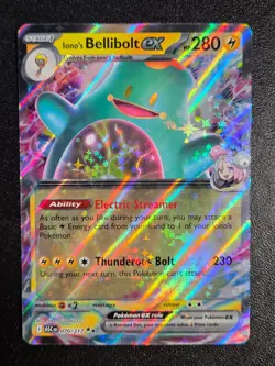 Iono's Bellibolt ex - Double Rare ME: Ascended Heroes 070/217 NM Pokemon Card - Image 1