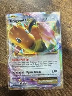 Pokemon TCG Dragonite EX XY Evolutions Card 72/108 NM Condition - Image 3