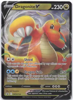 SWSH: Sword & Shield Promo Cards #SWSH154 Dragonite V - Image 1
