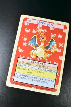 Charizard No. 006 Topsun Green Back 1997 Japanese Pokemon Card - Image 3
