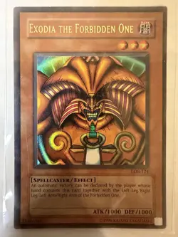 Exodia The Forbidden One - 5 Card Set - Ultra Rare - LOB Set - SEE DESCRIPTION - Image 2