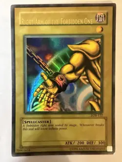 Exodia The Forbidden One - 5 Card Set - Ultra Rare - LOB Set - SEE DESCRIPTION - Image 3