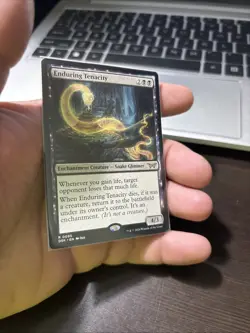 MTG Enduring Tenacity Duskmourn: House of Horror Regular Card - Image 1