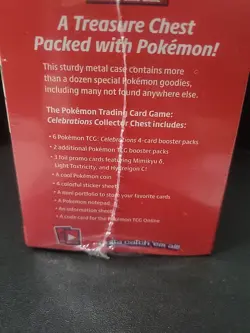 Pokemon Celebrations Collectors Chest Lunchbox 25th Anniversary - Image 4