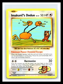 💥 ImakuniU’s Doduo 112/108 - Evolutions SUPER RARE (2016) - Nintendo’s Pokemon - Image 1