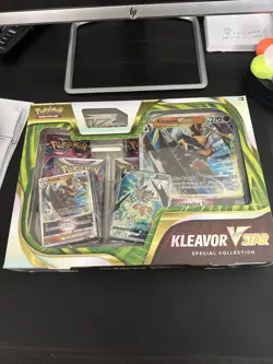 Pokemon TCG Kleavor VSTAR Special Collection Box Factory SEALED SWSH - Image 1