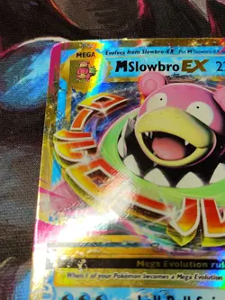 2016 Pokemon XY Evolutions EVO #27/108 M Slowbro EX HP Crease - Image 2