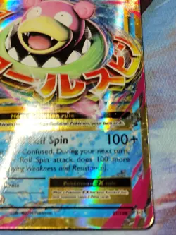 2016 Pokemon XY Evolutions EVO #27/108 M Slowbro EX HP Crease - Image 3