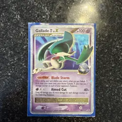 Pokemon Platinum Rising Rivals 106/111 Gallade E4 Lv. X Holo Rare - Image 1