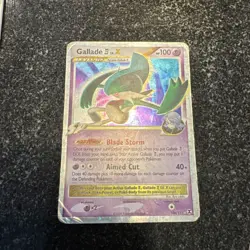 Pokemon Platinum Rising Rivals 106/111 Gallade E4 Lv. X Holo Rare - Image 3
