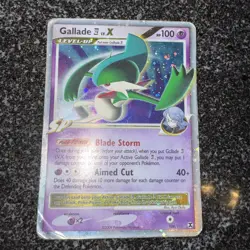 Pokemon Platinum Rising Rivals 106/111 Gallade E4 Lv. X Holo Rare - Image 4
