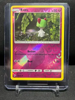 Ralts 139/214 Reverse Holo Pokemon 2018 Lost Thunder - LP - Image 1