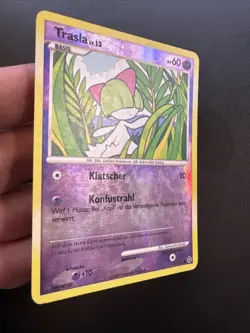 Trasla Lv.13 102/132 Reverse Holo Pokemon Ratselhafte Wunder SW 2008 EXC Deutsch - Image 4