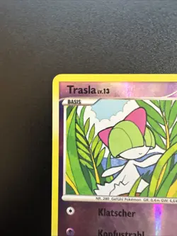 Trasla Lv.13 102/132 Reverse Holo Pokemon Ratselhafte Wunder SW 2008 EXC Deutsch - Image 5