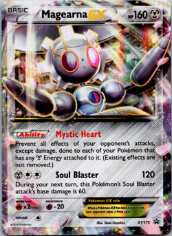 Magearna EX XY175 XY Promos Pokemon NM Holo - Image 1