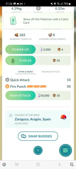 Pokemon Go Shiny Buneary Flower Crown - Image 2