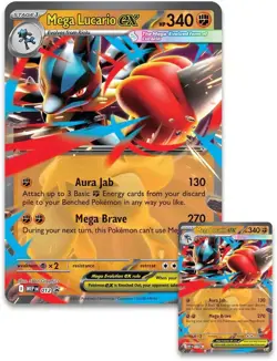 Pokemon TCG: Mega Lucario ex Premium Figure Collection Box - Factory Sealed - Image 5