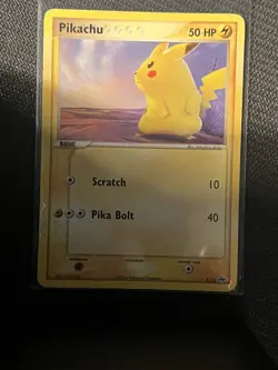 Pokemon TCG Pikachu EX Trainer Kit 1 Blue 6 Regular Common LP - Image 1