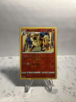 Arcanine 028/192 Swsh02: Rebel Clash Reverse Holo - Near Mint - Pokemon - Image 2