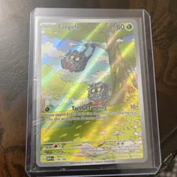 Pokemon TCG Tangela 178/165 IR Scarlet & Violet 151 NM Condition - Image 1