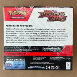 Destined Rivals Booster Box Sealed Scarlet & Violet Pokemon SEAL TEAR Mewtwo - Image 3