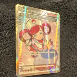 Pokemon Center Lady Full Art Trainer-Supporter Ultra Rare XY 105/106 Holo - Image 3