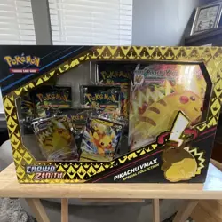 Pokemon Crown Zenith Pikachu VMAX Box Sealed English 290-85188 - Image 1