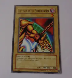 Left Arm of the Forbidden One DLG1-EN021 (Unlimited, Common, Lightly Played LP) - Image 1