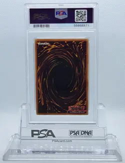 2004 YUGIOH SOD-EN006 HORUS BLACK FLAME DRAGON LV4 ULTIMATE PSA 9 MINT #56868971 - Image 5