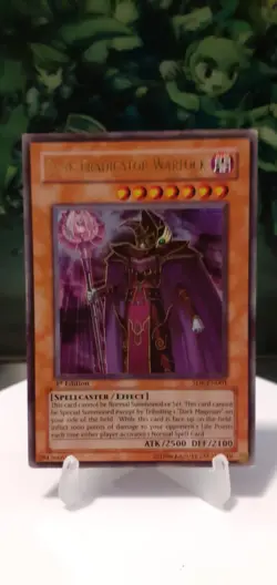 Dark Eradicator Warlock ULTRA RARE 1st Ed LP SD6-EN001 - Image 1