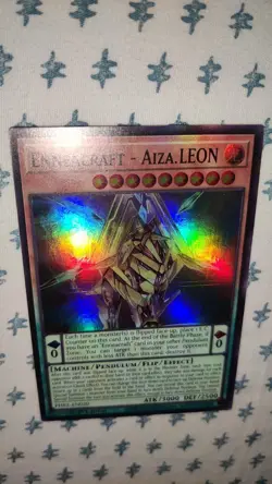 Yu-Gi-Oh! TCG Enneacraft - Aiza.LEON Super Rare 1st Edition PHRE-EN020 NM - Image 2