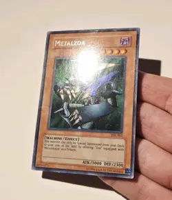 Yugioh Metalzoa TFK-002 Falsebound Kingdom Prismatic Secret Rare LP - Image 4