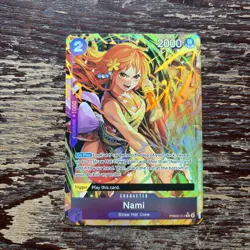Nami Parallel Alt Art English PRB02-012 The Best Vol. 2 One Piece Card - Image 1