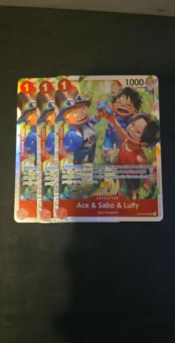 One Piece Ace & Sabo & Luffy SR | Carrying On His Will | ENG - Image 1