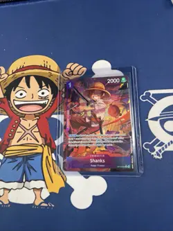 One Piece Shanks Alt Art OP13-065 R Carrying on His Will English - Image 5