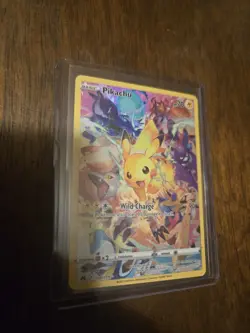 Pokemon Pikachu TCG Full Art Secret Rare Holo Card 160/159 Crown Zenith - Image 1