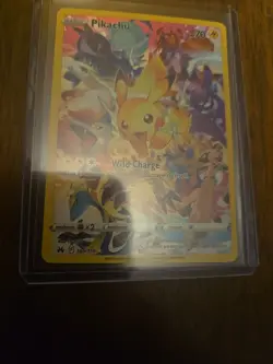 Pokemon Pikachu TCG Full Art Secret Rare Holo Card 160/159 Crown Zenith - Image 3