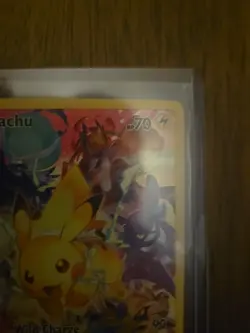 Pokemon Pikachu TCG Full Art Secret Rare Holo Card 160/159 Crown Zenith - Image 5