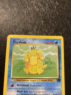Psyduck 65/82 Team Rocket Pokemon Card - Image 4