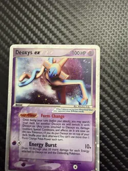 Pokemon TCG Deoxys ex Holo 97/107 EX Deoxys 2005 Card - Image 3