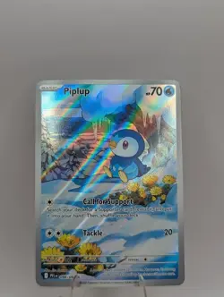 Piplup 098/094 Secret Rare Full Art Phantasmal Flames Pokemon Card Never Played - Image 1