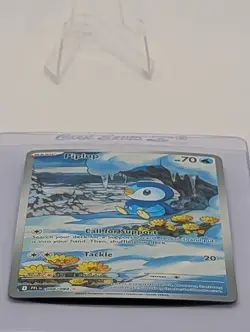 Piplup 098/094 Secret Rare Full Art Phantasmal Flames Pokemon Card Never Played - Image 3