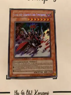 GORZ DER GESANDTE DER FINSTERNIS - L.A. RP02-DE000 DE Yu-Gi-Oh! CARD SECRET RARE - Image 5