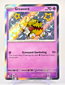 Pokemon TCG Black Star Promo Greavard 070 Scarlet & Violet Promo Cards - Image 1