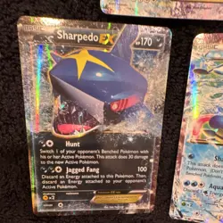 Pokemon Kyogre EX, Sharpedo EX, Greninja EX XY Holo Card Lot 3 Cards English - Image 3