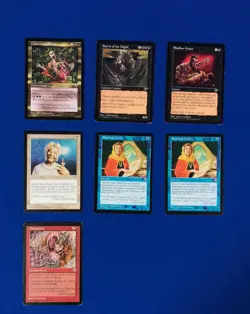 MAGIC THE GATHERING MTG 7 CARDS MIRAGE SET ENLIGHTENED TUTOR MYSTICAL TUTOR - Image 3